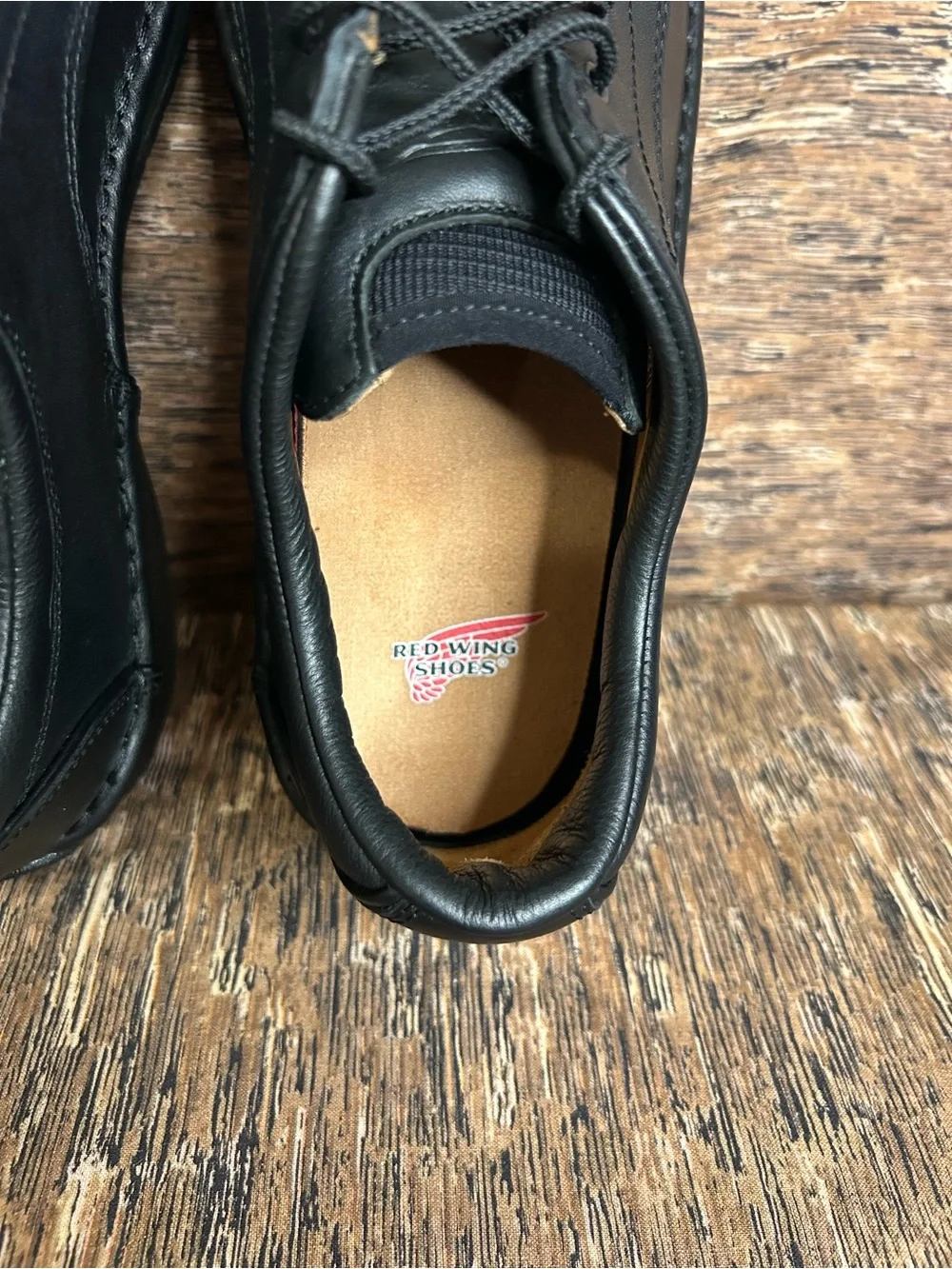 Red Wing Shoes sturdy black
